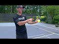 learn the pickleball spin serve in 5 minutes