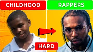 Guess the Rapper by their Childhood Picture | 99% will Fail | Rap Quiz 2022 | *