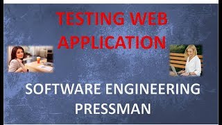 CHAPTER 20 TESTING WEB APP SE Pressman