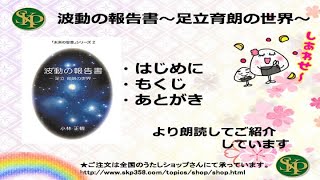 【書籍】波動の報告書　復刊しました♪はじめに　もくじ　あとがき　より朗読してご紹介しています♪