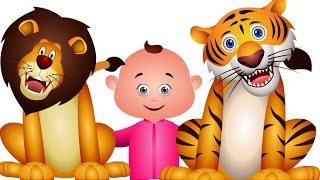 Five Little Babies Went To A Zoo - Nursery Rhymes Collection - Jam Jammies Children Songs