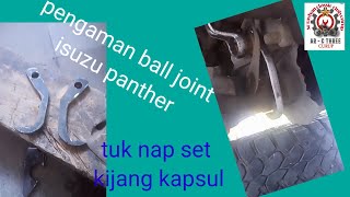 cara buat alat pengaman ball join isuzu panther,yg di rombak menggunakan lahar nap set kijang kapsul