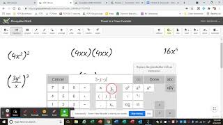 Power Rule: Graspable Math