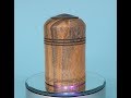 Turning a Stabilized lidded box with a Threaded fitment:  Sam Angelo Wyomingwoodturner