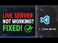 VS Code Live Server Not Working? Fix It Fast