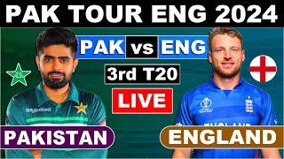 PAK V ENG 3rd T20I, Sophia Gardens | Live Score & Commentary | | 2024 Series | weather update Only