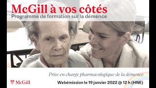 Prise en charge pharmacologique de la démence