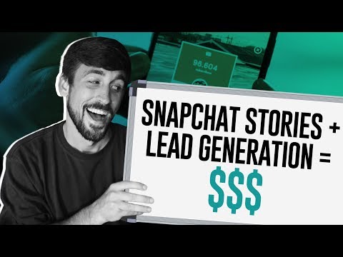 Generating Leads with Snapchat Stories [FULL GUIDE]