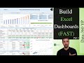 How to Build Interactive EXCEL Dashboards