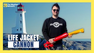 Students Invent Life Jacket Cannon To Save Lives at Peggy’s Cove