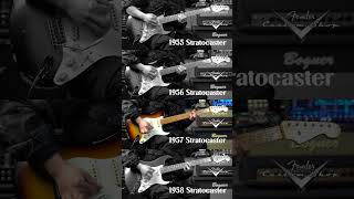 Fender Custom Shop 55 Strat VS 56 Strat VS 57 Strat VS 58 Strat I Lenny - Stevie Ray Vaughan #Fender