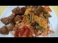 槟城美食九皇爷素食经济杂菜饭腐竹薏米糖水 malaysia penang economy mixed rice vegetarian food