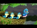 चिड़िया और बारिश का मौसम । jungle me barish ki kahani hindi cartoon tuni chidiya aur kauwa hindi