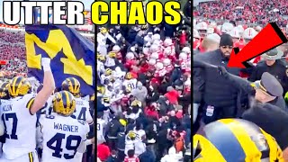 Things Get UGLY Between Michigan & Ohio State as All Hell Breaks Loose