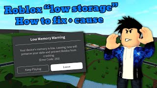 Roblox “Low Memory” Issue | How To Fix + Cause!! #roadto10k