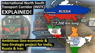 INSTC - Russia, India, Iran strategic trade corridor | Alternative to Suez Canal | Geopolitics