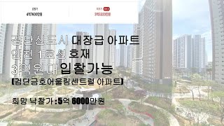 부동산경매 - 검단신도시 대장급 아파트 인천1호선 호재 역세권 3억원대 입찰가능!!!