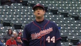 MIN@CLE: Gibson K's nine over six shutout innings