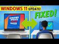 Windows 11 Update Issues Troubleshooting (Step-by-Step Guide)