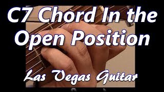 How to Make a C7 Chord in the Open Position