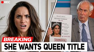 Tom Bower REVEALS Meghan Markle's Secret Obsession With Becoming Queen