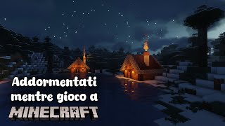 Addormentati mentre esploro su MINECRAFT | Gameplay lungo rilassante Ep. 3