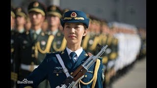 PLA Female soldier  NO.1 pacesetter