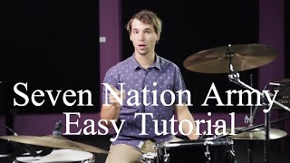 How To Play The Verse Of Seven Nation Army By The White Stripes - Drumming Made Simple Episode #3