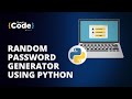 Random Password Generator Using Python | How To Create Password Generator | #Shorts | SimpliCode