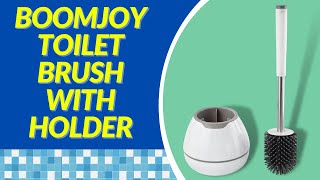 BOOMJOY Toilet Brush with Holder