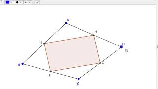 GeoGebra Tutorial 2 - Midpoints and Quadrilaterals