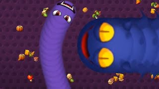 WORMSZONE.IO 001 BIGGEST SLITHER SNAKE TOP 01 / Epic Worms Zone Best Gameplay! #156