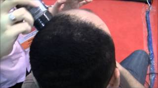 BioTHIK Hair Building Fiber Demonstration 1