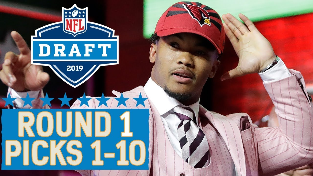 Picks 1-10: Multiple QBs, A Top 10 Trade & More! | 2019 NFL Draft - YouTube