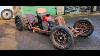 Austin/Crosley,   Austin big 7 single seater race car project, part two  'le shrew'