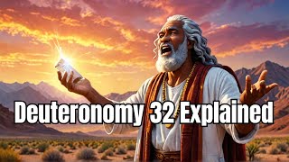 Deuteronomy Chapter 32 Explained: The Song Of Moses