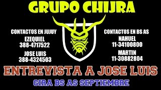 ☆ GRUPO CHIJRA ☆ ENTREVISTA JOSE LUIS - GIRA BS AS SEP 2015 ☆ GUASON \u0026 MICKEY