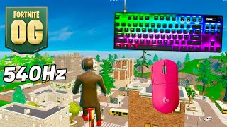 SteelSeries Apex Pro TKL ASMR 😴 Fortnite OG Reload 🏆 Satisfying Keyboard Fortnite 360 FPS 4K