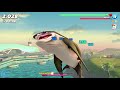 megalodon unlocked in hungry shark world