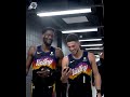 Devin Booker & Deandre Ayton FaceTiming Chris Paul after game 1 vs Clippers 🙌