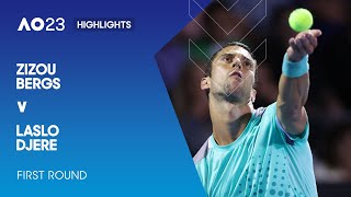 Zizou Bergs v Laslo Djere Highlights | Australian Open 2023 First Round