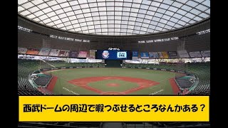 西武ドームの周辺で暇つぶせるところなんかある？【なんG反応】