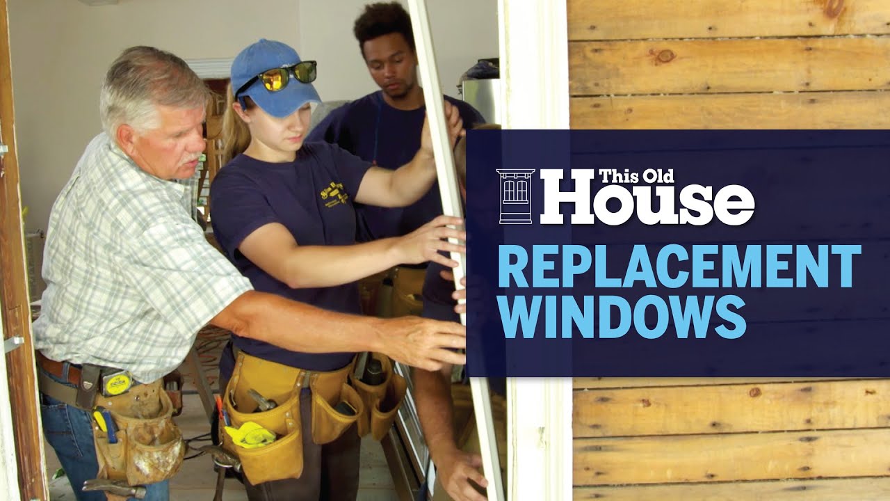 How To Install A Window Sash Replacement Kit | This Old House - YouTube