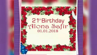 Happy Birthday Alona Safir