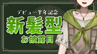 【半年記念】新しい髪型お披露目と日頃の感謝を！【新人Vtuber/綾風マキノ】