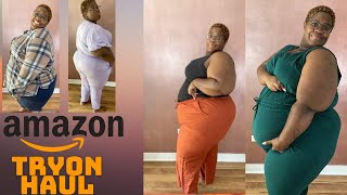 Amazon TryOn Haul | Plus Size Tryon Haul | Amazon Essentials | Amazon Aware | Pregnancy Haul