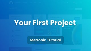 Your First Project - Metronic 8 Admin Template