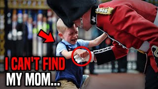 Royal Guard BREAKS Protocol to Reunite a Lost Boy with His Mother—A Truly Emotional Moment