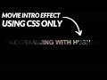 How To Add Video In Text Background Using HTML & CSS In Just 5 Mins
