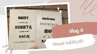 3. Vlog - kolejny tydzień z wyzwaniem kasa na minus ale mam nowe tabliczki